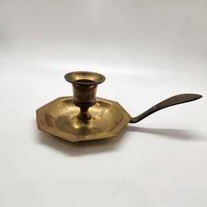 Vintage Brass Candle Holder
